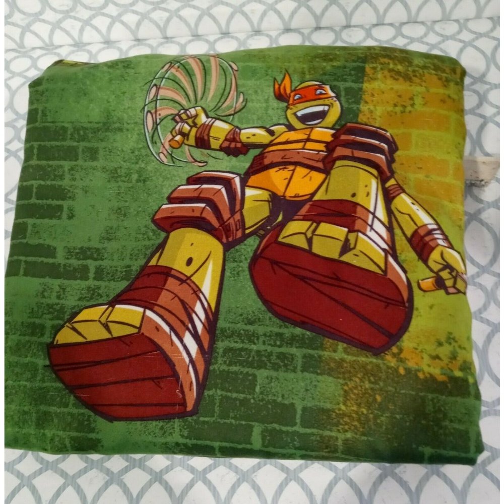 Nickelodeon Teenage Mutant Ninja Turtles Flat Twin Bed Sheet True Trouble‎